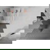 Mexen Kioto L paroi de douche Walk-in 120 x 200 cm, miroir, laiton brossé - 800-120-103-65-50
