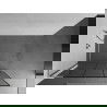 Mexen Kioto L paroi de douche Walk-in 70 x 200 cm, motif noir, nickel brossé - 800-070-103-97-78