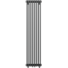 Radiateur décoratif Mexen Denver 1600 x 378 mm, 1487 W, anthracite - W215-1600-378-00-66