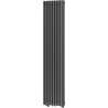 Radiateur décoratif Mexen Denver 1600 x 378 mm, 1487 W, anthracite - W215-1600-378-00-66