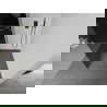 Mexen Kioto paroi de douche Walk-in 100 x 200 cm, graphite 8 mm, gun metal - 800-100-101-95-40
