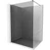 Mexen Kioto paroi de douche Walk-in 140 x 200 cm, graphit 8 mm, gun metal - 800-140-101-95-40