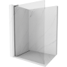 Mexen Kioto L paroi de douche Walk-in 50 x 200 cm, transparent, gun metal - 800-050-103-95-00