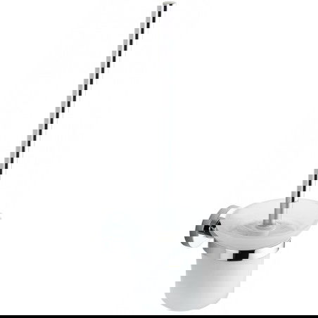 Mexen Tiber brosse de toilette, chromée - 7050550-00