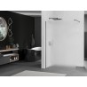 Mexen Kioto paroi de douche Walk-in 120 x 200 cm, givré 8 mm, gris canon brossé - 800-120-101-66-30