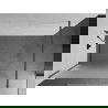 Mexen Kioto paroi de douche Walk-in 140 x 200 cm, verre dépoli 8 mm, gris gun brossé - 800-140-101-66-30