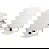 Mexen Tiber double gobelet à brosses à dents, Chrome - 7050552-00