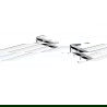 Mexen Arno étagère pour serviettes, Chrome - 7020720-00