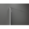 Mexen Kioto paroi de douche Walk-in 90 x 200 cm, rayures 8 mm, chrome - 800-090-101-01-09