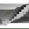 Mexen Kioto paroi de douche Walk-in 70 x 200 cm, verre trempé 8 mm, finition dorée brossée - 800-070-101-55-09