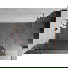 Mexen Kioto paroi de douche Walk-in 70 x 200 cm, verre trempé 8 mm, laiton brossé - 800-070-101-65-09