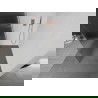 Mexen Kioto paroi de douche Walk-in 120 x 200 cm, verre trempé 8 mm, laiton brossé - 800-120-101-65-09
