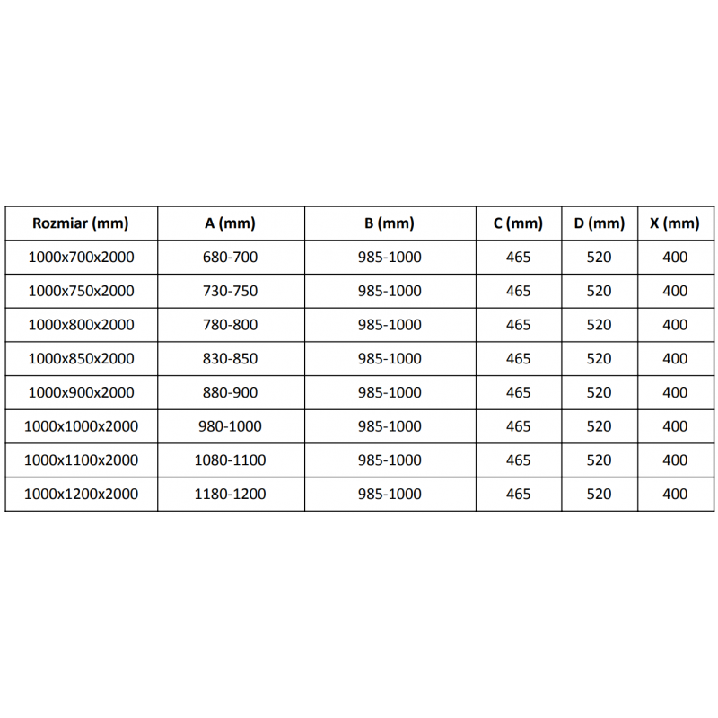 Mexen Velar cabine de douche coulissante 100 x 70 cm, graphite, or rose - 871-100-070-41-60