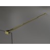 Mexen Kioto paroi de douche Walk-in 50 x 200 cm, transparent 8 mm, or - 800-050-101-50-00