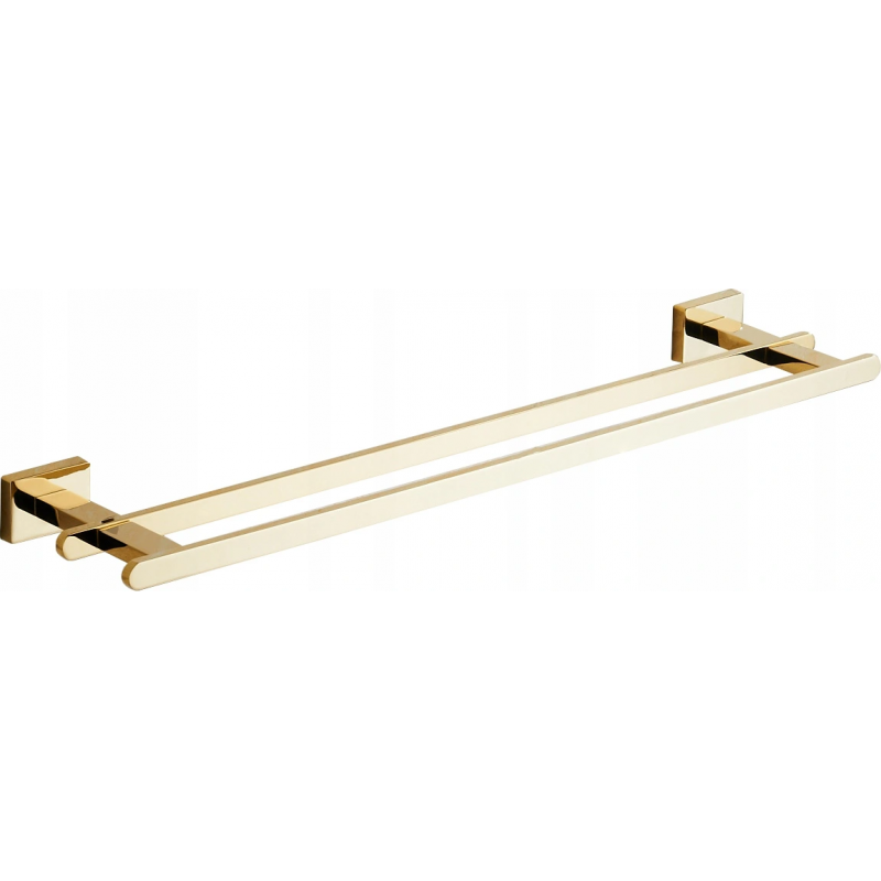 Mexen Arno porte-serviettes double, doré - 7020725-50