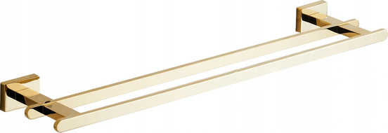 Mexen Arno porte-serviettes double, doré - 7020725-50