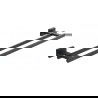 Mexen Arno double porte-serviettes, Noir - 7020725-70