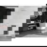 Mexen Kioto+ paroi de douche Walk-in 70 x 200 cm, satinée, nickel brossé - 800-070-121-97-30