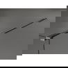 Mexen Kioto+ paroi de douche avec étagère Walk-in 70 x 200 cm, motif noir, gun metal - 800-070-121-95-78