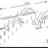 Mexen Cetus robinet de douche, Or - 744340-50