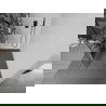 Mexen Kioto+ paroi de douche en alcôve 70 x 200 cm, motif blanc, gun metal - 800-070-121-95-85