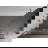 Mexen Kioto+ écran de douche avec étagère Walk-in 110 x 200 cm, motif blanc, cuivre brossé - 800-110-121-65-85
