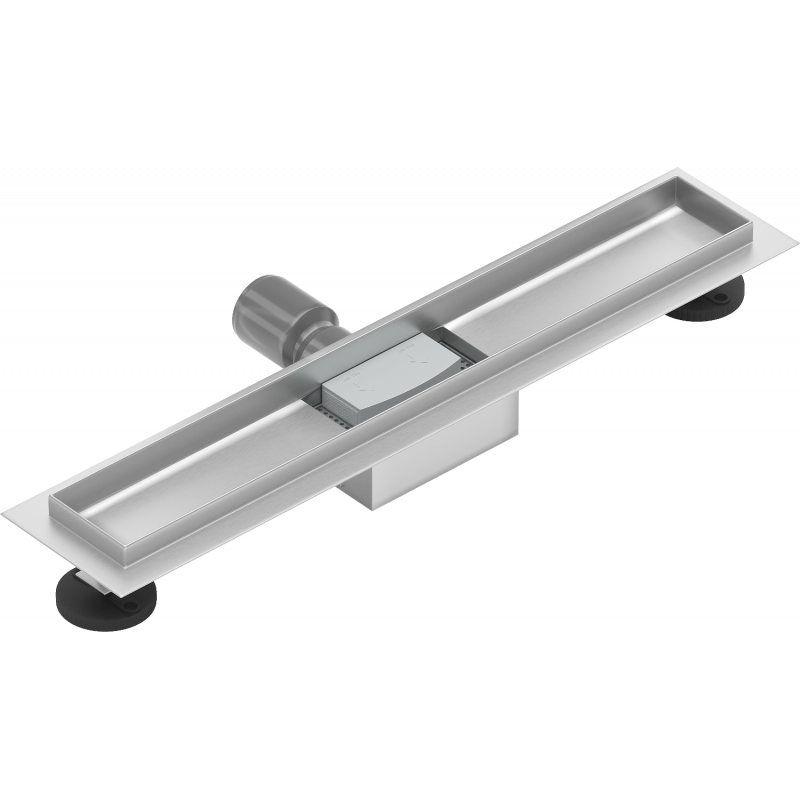 Mexen Flat corps pour caniveau de sol 50 cm, inox - 1015050