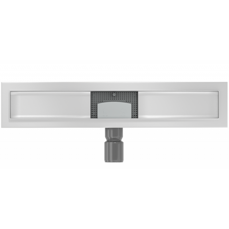 Mexen Flat corps pour caniveau de sol 50 cm, inox - 1015050