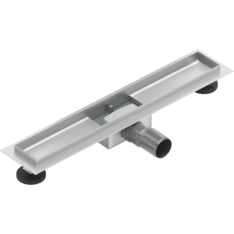 Mexen Flat corps pour caniveau de sol 50 cm, inox - 1015050
