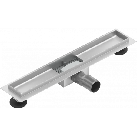 Mexen Flat boîtier pour drain linéaire 50 cm, inox - 1015050