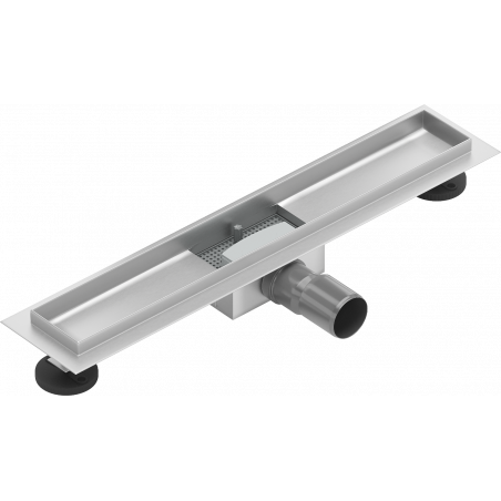 Mexen Flat corps pour caniveau de sol 50 cm, inox - 1015050