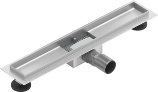 Mexen Flat corps pour caniveau de sol 50 cm, inox - 1015050