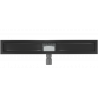 Mexen Flat corps pour siphon de sol linéaire 80 cm, noir - 1715080