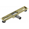 Corps de canalisation linéaire Mexen Flat 50 cm, doré - 1515050