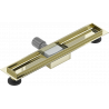 Corps de canalisation linéaire Mexen Flat 50 cm, doré - 1515050