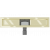 Corps de canalisation linéaire Mexen Flat 50 cm, doré - 1515050
