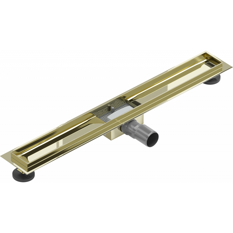 Mexen Flat corps pour évacuation linéaire 70 cm, doré - 1515070