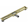 Mexen Flat corps pour évacuation linéaire 70 cm, doré - 1515070