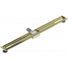 Mexen Flat corps pour écoulement linéaire 100 cm, doré - 1515100