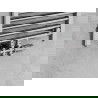 Mexen vanne de radiateur d'angle/linéaire, Duplex, DN50, chrome - W908-000-01