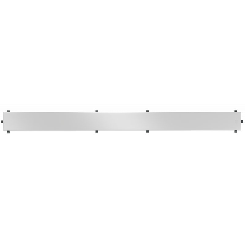 Mexen Flat M13 cache 2 en 1 pour drain linéaire de 70 cm, inox - 1019070