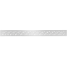Mexen M12 cache pour drain linéaire 70 cm, inox - 1021070