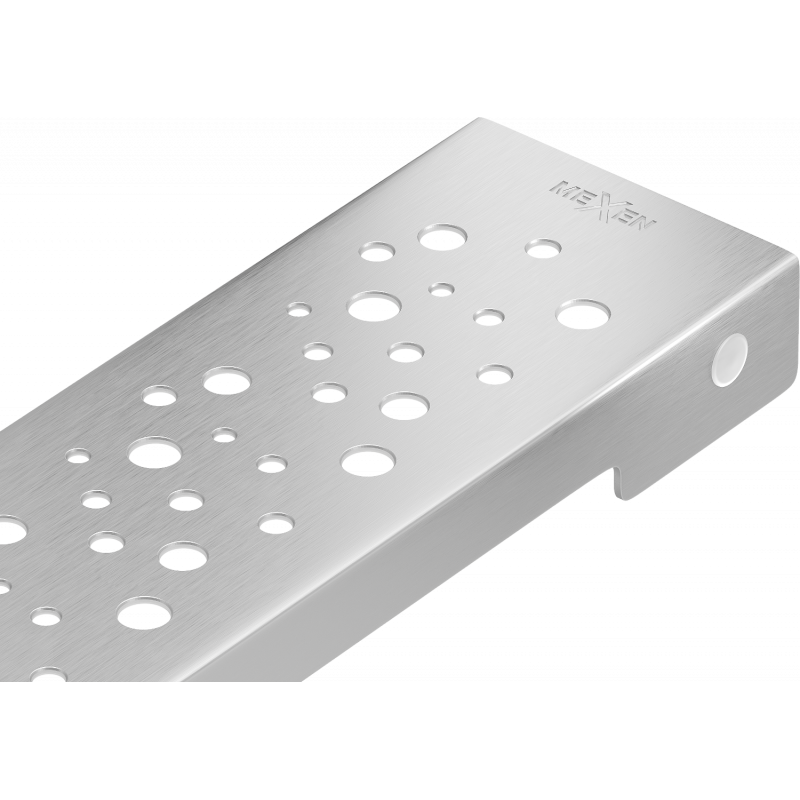 Mexen Flat M12 cache pour drain linéaire 90 cm, inox - 1021090