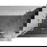 Mexen Kioto+ paroi de douche avec étagère Walk-in 140 x 200 cm, motif noir, nickel brossé - 800-140-121-97-77