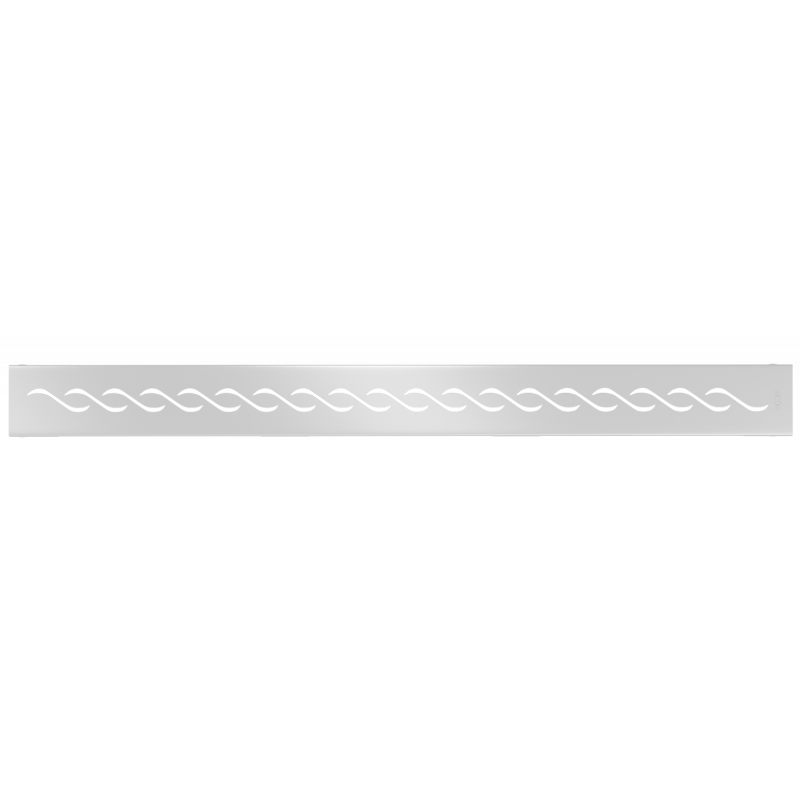 Mexen Flat M18 cache pour évacuation linéaire 70 cm, inox - 1023070