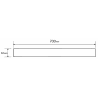 Capot de caniveau linéaire Mexen M18, 70 cm, inox - 1023070