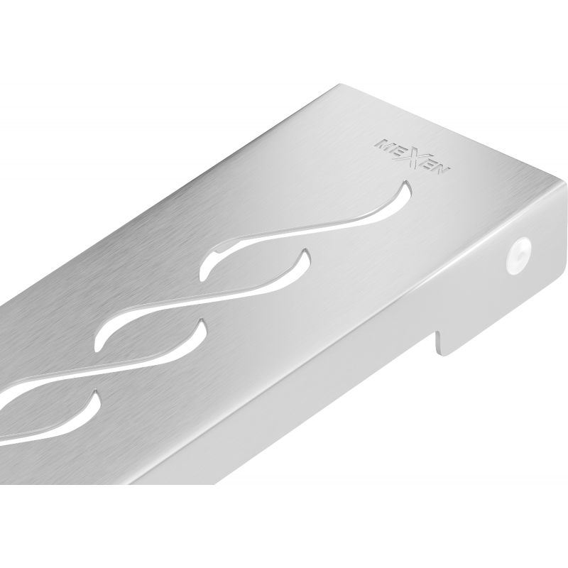 Mexen Flat M18 couvre-évacuation pour drain linéaire 100 cm, inox - 1023100