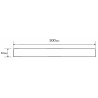 Mexen M15 cache pour drain linéaire 50 cm, inox - 1024050