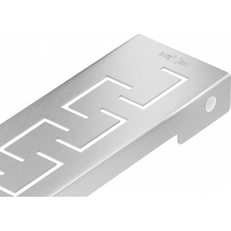 Mexen Flat M15 cache pour caniveau linéaire 60 cm, inox - 1024060
