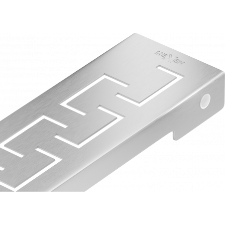 Mexen Flat M15 cache pour siphon linéaire 80 cm, inox - 1024080